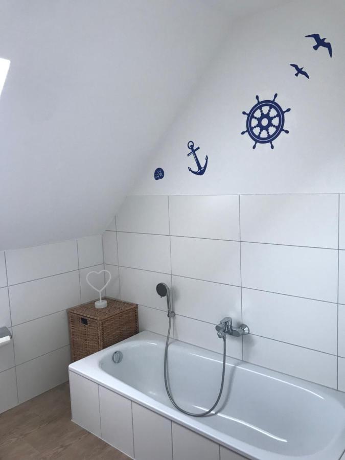 Haus Margarete Dornum mit Wallbox Exterior foto