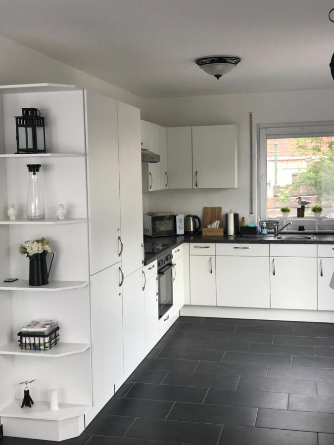 Haus Margarete Dornum mit Wallbox Exterior foto