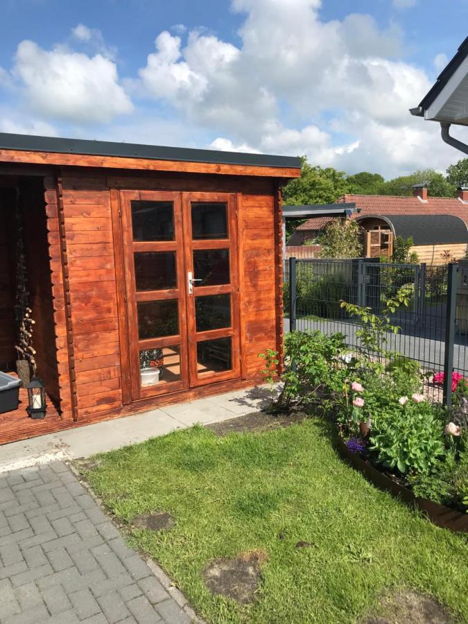 Haus Margarete Dornum mit Wallbox Exterior foto